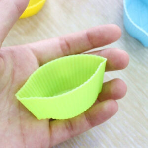 พิมพ์ขนม ใบไม้ ขนาด 5 cm/ บรรจุ 1 ชิ้น สีเขียว
